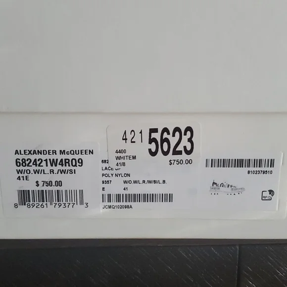 Alexander McQueen Men's Sneakers - Picture 7 of 11